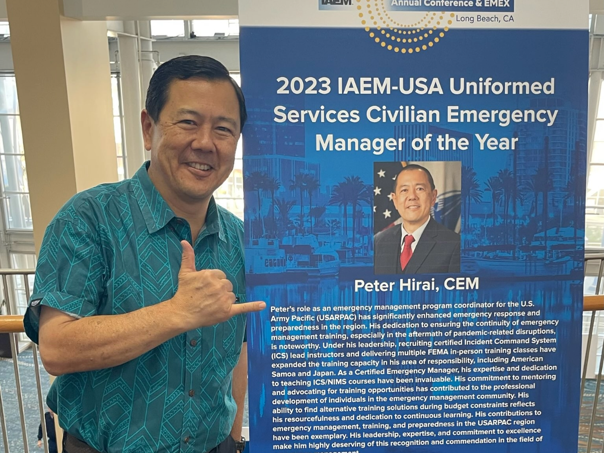 IAEM Award Winner