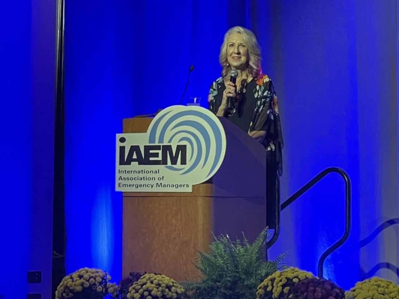 Cathy Clark Sworn in as the 2022-2023 IAEM-USA President