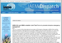 IAEM Dispatch weekly e-newsletter