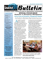 IAEM Bulletin monthly newsletter for members only